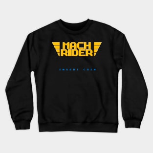 Mach Rider - Arcade Title Screen Crewneck Sweatshirt